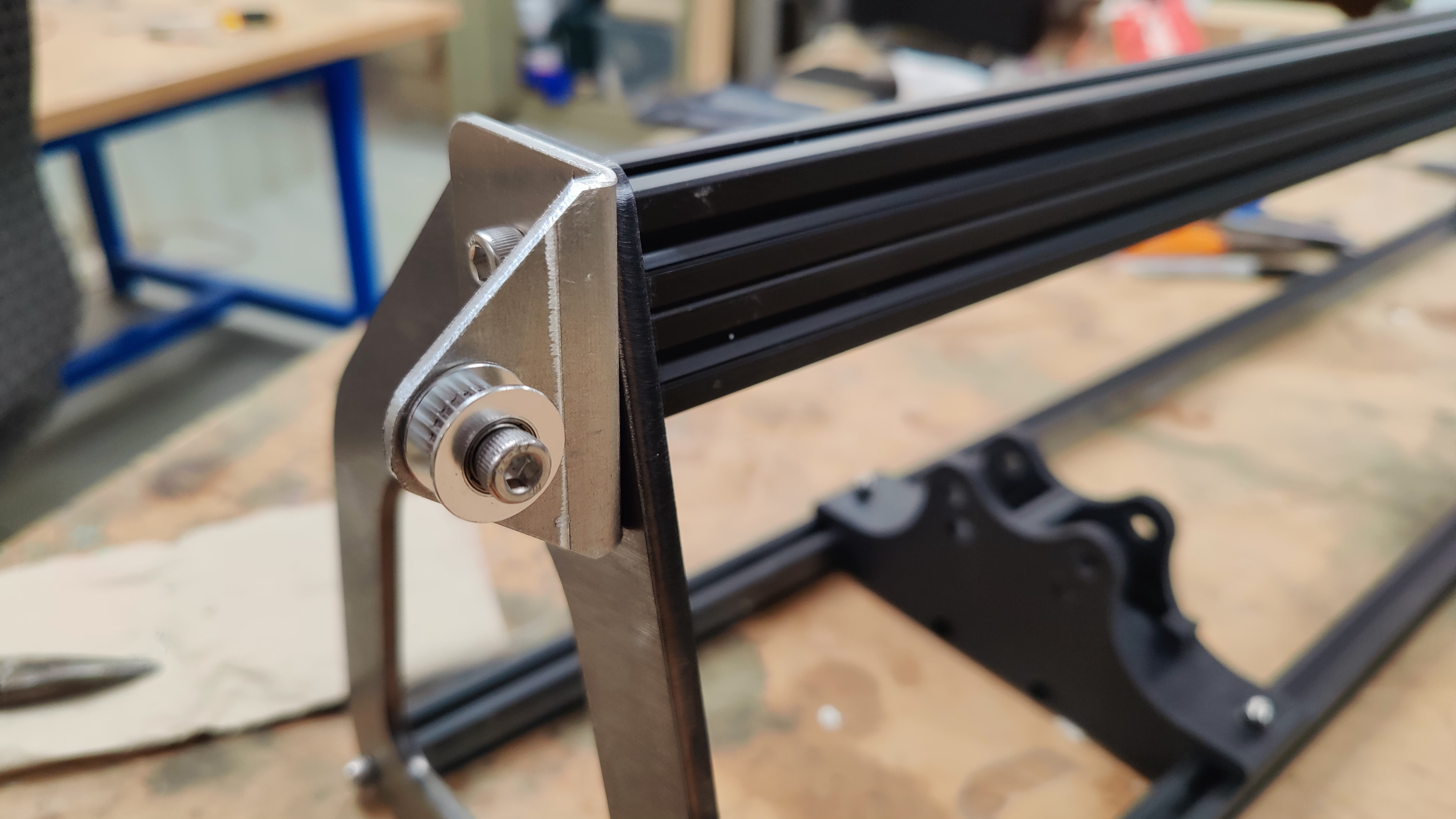 CNC machine linear motion system and rails